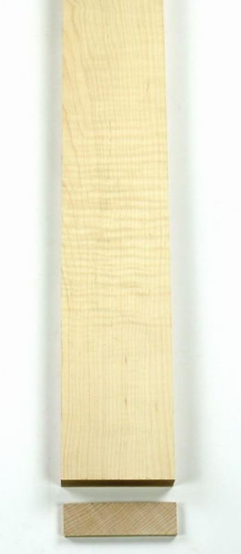Neck Sycamore / Europ. Maple, curly AAA, HQS, 1180x100x28mm