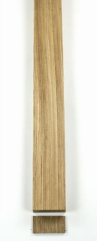 Neck Zebrano, halfquarter-sawn 1180x110x48mm