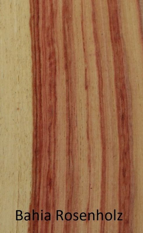 Binding Wood Bahia Rosewood, 1 set = 4 pcs. 820x3x6mm