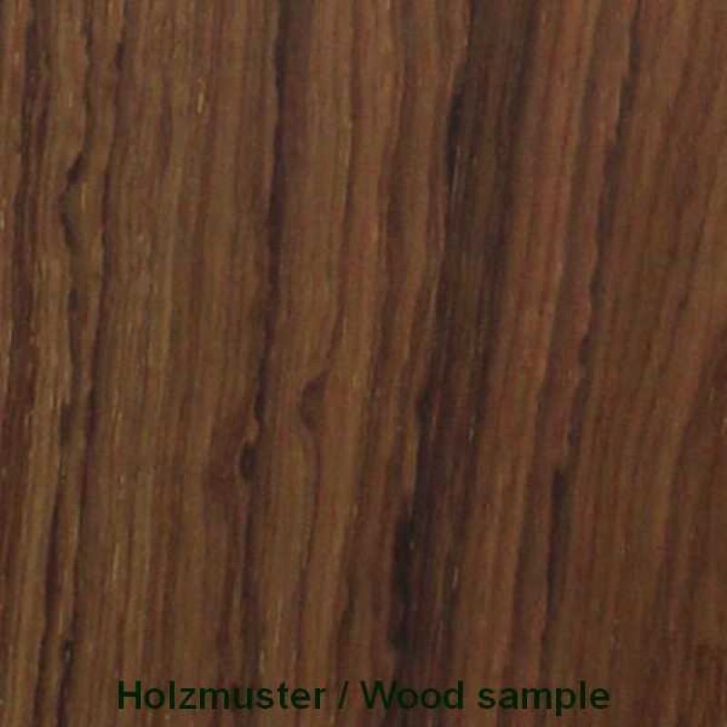 Binding Wood Madagaskar Rosewood, 1 set = 4 pcs 820x3x6mm