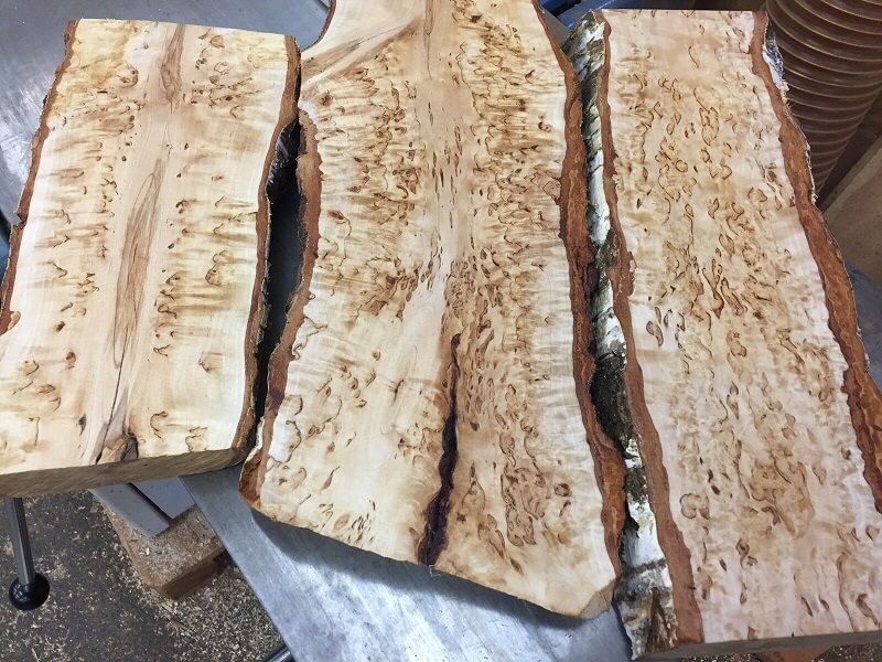 Turning wood  Karelian Curly Birch 1kg