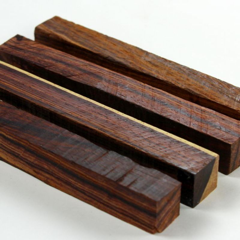 Kulirohling Cocobolo mit Splint 140x20x20mm