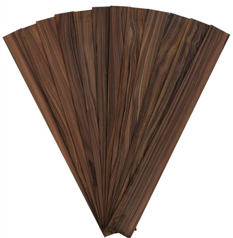 Ribs Santos Rosewood dark, plain A  720mm