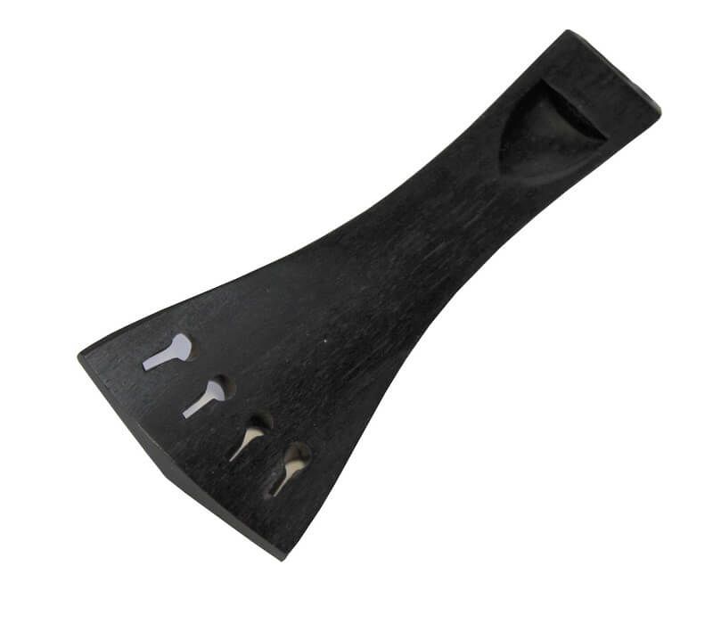 Tailpiece Pear black, hardened