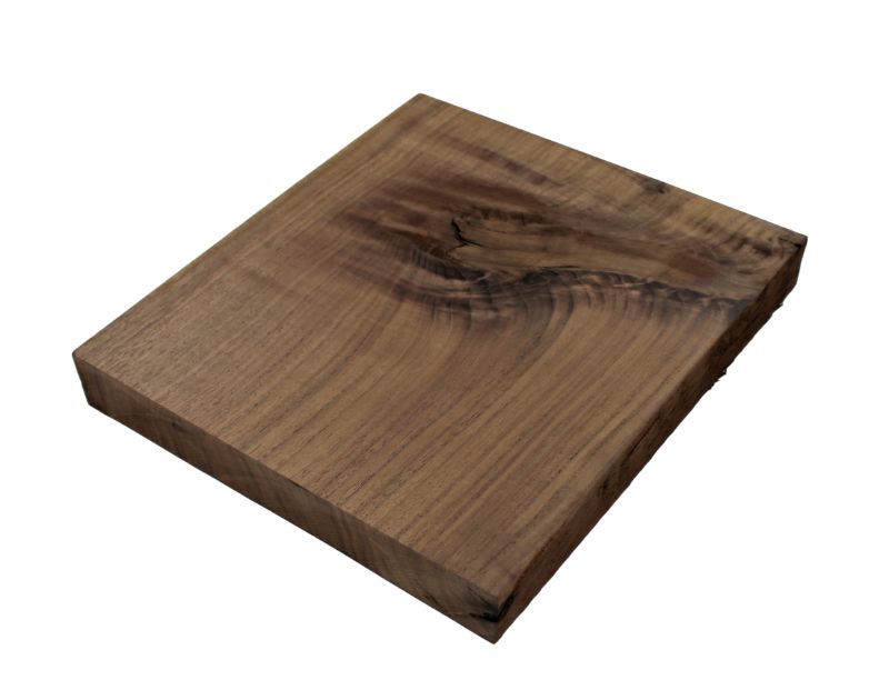 Bowl Blank Walnut, American, 300x300x50mm