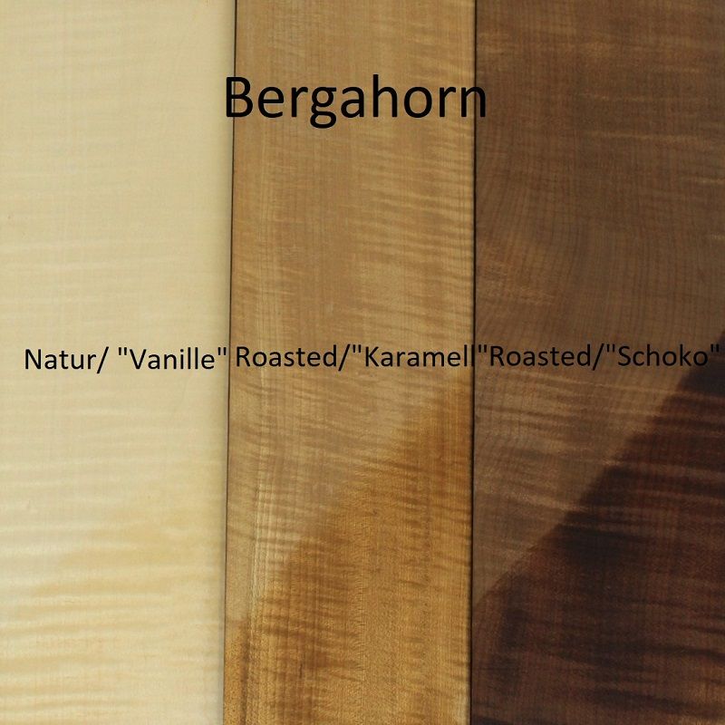 Neck Sycamore / Europ. Maple AAA "Caramel", 710x100x26m
