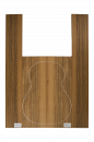 Boden & Zargen Ovangkol AA, Western Model, FSC®100%, Einzelstück #013