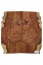 Top Amboina Burl AAA 2-pcs. Unique Piece #003